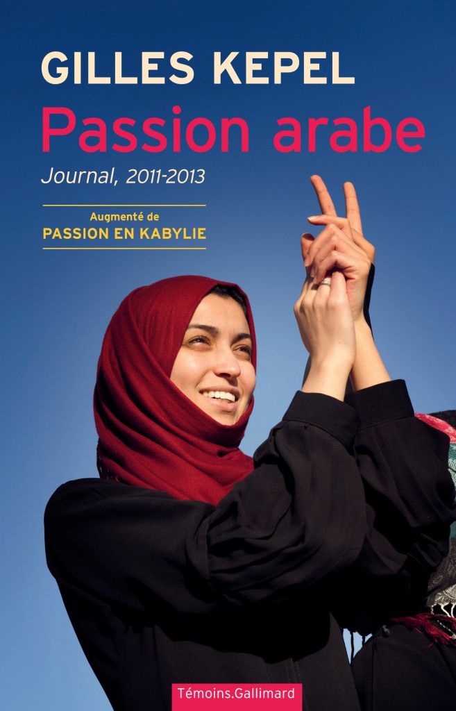 Gilles Kepel présentant son livre 'Passion Arabe – Journal 2011-2013'
